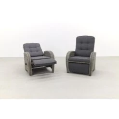 Casablanca Verstelbare Loungestoel - Set Van 2 -Beliani Winkel 1000048858 0102