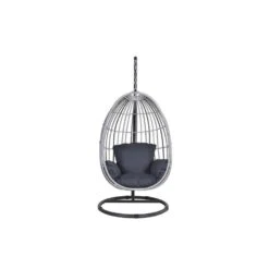 Garden Impressions Panama Swing Egg Hangstoel - Cloudy Grey 7 Garden Impressions Panama Swing Egg Hangstoel - Cloudy Grey -Beliani Winkel 1000050055 0103