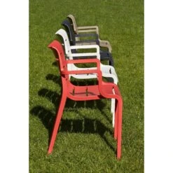 Scab Sunset Tuinstoel - Rood -Beliani Winkel 1000050060 0102