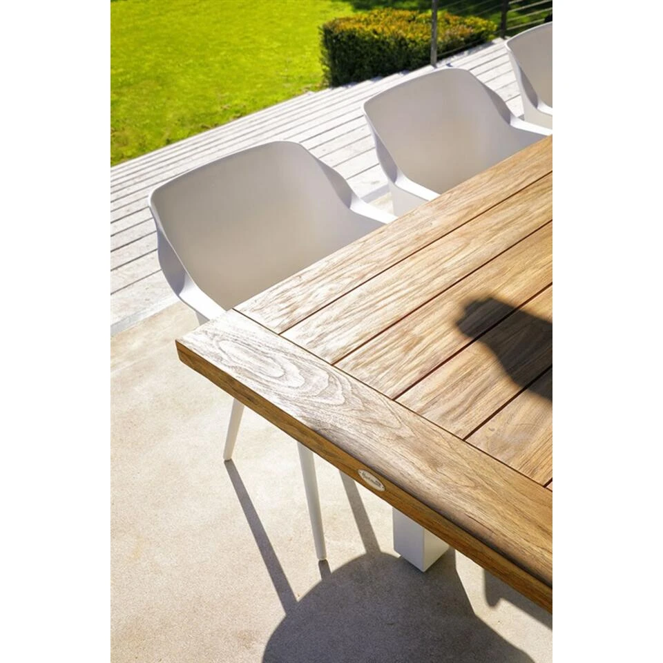Hartman Yasmani Dining Tuintafel - 180x95 Cm. - White 3 Hartman Yasmani Dining Tuintafel - 180x95 Cm. - White - Afbeelding 3