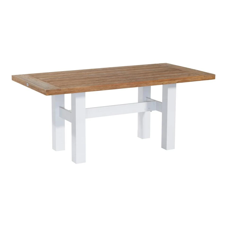 Hartman Yasmani Dining Tuintafel - 180x95 Cm. - White 1 Hartman Yasmani Dining Tuintafel - 180x95 Cm. - White