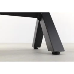 Verona Betonlook Tuintafel 220 X 100 Cm. - Black -Beliani Winkel 1000051508 0103