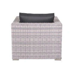 Garden Impressions Tennessee Lounge Stoel - Licht Grijs -Beliani Winkel 1000052347 0103