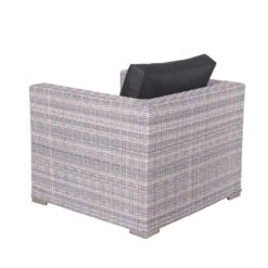 Garden Impressions Tennessee Lounge Stoel - Licht Grijs -Beliani Winkel 1000052347 0104