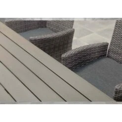 Garden Impressions Penedo Tuintafel Donker Grijs - Grijs 230x100 Cm 5 Garden Impressions Penedo Tuintafel Donker Grijs - Grijs 230x100 Cm -Beliani Winkel 1000052363 0103