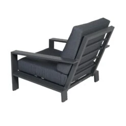 Garden Impressions Coba Lounge Tuinstoel - Donker Grijs -Beliani Winkel 1000052908 0104