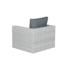 Garden Impressions Bruno Lounge Tuinstoel - Lichtgrijs -Beliani Winkel 1000052949 0104