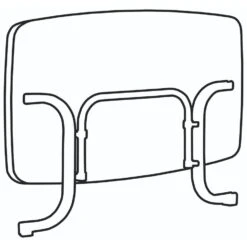 Sieger Boulevard Klaptafel 120x80 Cm - Antraciet Vivodur -Beliani Winkel 1000053242 0102