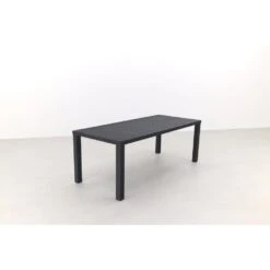 VDG Lena Tuintafel Antraciet - 210 X 90 Cm -Beliani Winkel 1000053251 0103