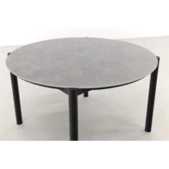 Hartman Arezzo Dining Tuintafel - 130 Cm. Rond -Beliani Winkel 1000053263 0103