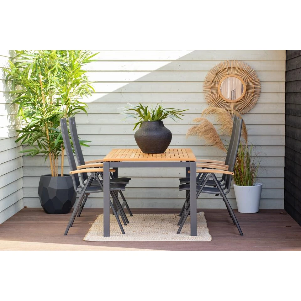 Hartman Sonata Tuintafel 160x90 Cm. - Teak 3 Hartman Sonata Tuintafel 160x90 Cm. - Teak - Afbeelding 3