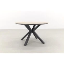 Garden Impressions Edison Tuintafel - 122 Cm. Rond 5 Garden Impressions Edison Tuintafel - 122 Cm. Rond -Beliani Winkel 1000053585 0101