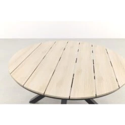 Garden Impressions Edison Tuintafel - 122 Cm. Rond 7 Garden Impressions Edison Tuintafel - 122 Cm. Rond -Beliani Winkel 1000053585 0103