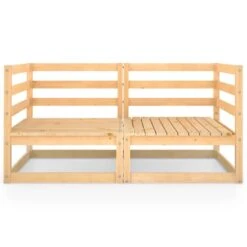 VidaXL Tuinbank 2-zits Massief Grenenhout -Beliani Winkel 1000060787 0102