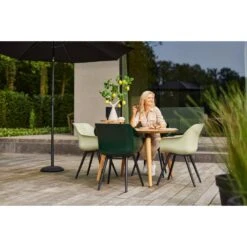 Hartman Sophie Studio Dining Armstoel - Night Green - Set Van 2 6 Hartman Sophie Studio Dining Armstoel - Night Green - Set Van 2 -Beliani Winkel 1000072087 0102