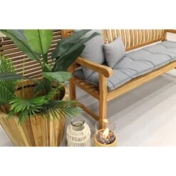 VDG Teakhouten Tuinbank Patrick - 180 Cm 6 VDG Teakhouten Tuinbank Patrick - 180 Cm -Beliani Winkel 1000072934 0102