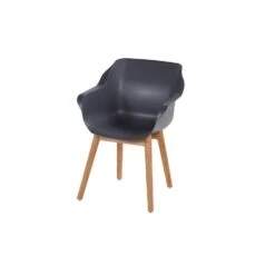 Set Van 2- Hartman Sophie Studio Diningstoel - Xerix - Teak Poot -Beliani Winkel 1000073142 0102