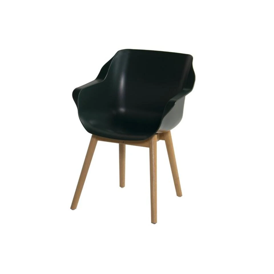 Set Van 2- Hartman Sophie Studio Diningstoel- Night Green- Teak Poot 3 Set Van 2- Hartman Sophie Studio Diningstoel- Night Green- Teak Poot - Afbeelding 3