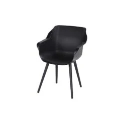 Hartman Sophie Studio Dining Armstoel - Carbon Black - Set Van 2 -Beliani Winkel 1000073151 0102