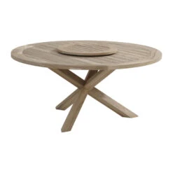 Taste Louvre Tuintafel Rond 160 Cm. + Draaiplateau