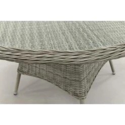 VDG Felina Dining Tuintafel 130 Cm. - Paloma Grijs -Beliani Winkel 1000074470 0102