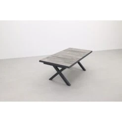 VDG Ottowa Uitschuifbare Tuintafel 205-265 X 100 Cm 7 VDG Ottowa Uitschuifbare Tuintafel 205-265 X 100 Cm -Beliani Winkel 1000074474 0103