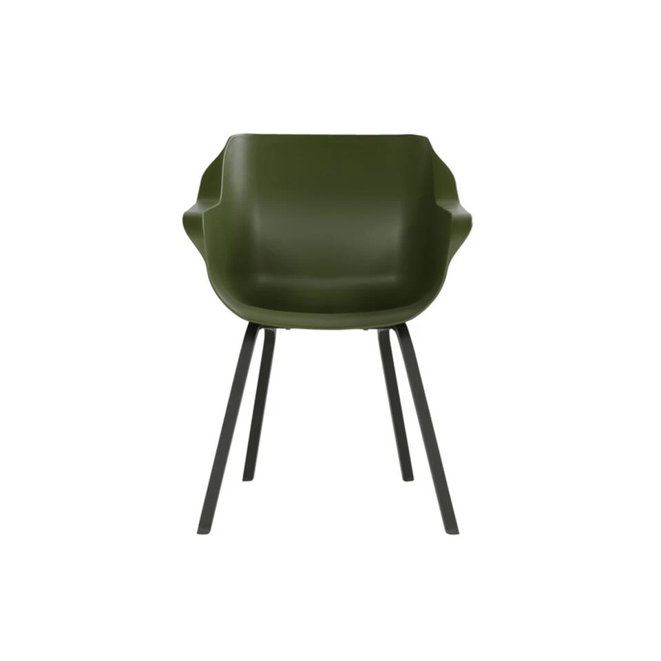 Hartman Sophie Element Dining Armstoel- Moss Groen - 4 St. 2 Hartman Sophie Element Dining Armstoel- Moss Groen - 4 St. - Afbeelding 2