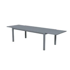 Garden Impressions Sophia Tuintafel 200/300x100xH74 Cm - Grijs -Beliani Winkel 1000078067 0103