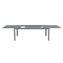 Garden Impressions Sophia Tuintafel 200/300x100xH74 Cm - Grijs -Beliani Winkel 1000078067 0104