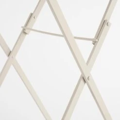 Mica Decorations Tierra Bistrotafel - H70 X Ø60 Cm - Metaal - Beige -Beliani Winkel 1000079070 0102