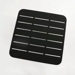 Mica Decorations Celo Hocker - L80 X B80 X H23 Cm - Metaal - Zwart 7 Mica Decorations Celo Hocker - L80 X B80 X H23 Cm - Metaal - Zwart -Beliani Winkel 1000079075 0103