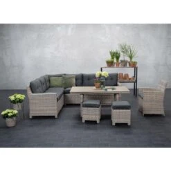 Garden Impressions Alaska Lounge Dining Tuinstoel -vintage Willow 5 Garden Impressions Alaska Lounge Dining Tuinstoel -vintage Willow -Beliani Winkel 1000079425 0102