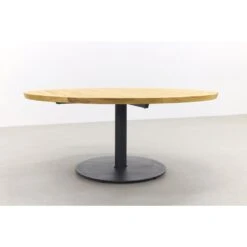 Taste Saba Low Dining Tafel - Ø160 Cm. Ronde Tuintafel -Beliani Winkel 1000080785 0102