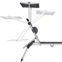 Tectake -ligbed Lorella - Aluminium- Incl. Verwisselbaar Hoofdkussen-grijs 7 Tectake -ligbed Lorella - Aluminium- Incl. Verwisselbaar Hoofdkussen-grijs -Beliani Winkel 1000082533 0103