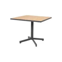 4 Seasons Outdoor Taste Fiesta Tuintafel - 90x90 Cm Vierkant -Beliani Winkel 1000083898 0102