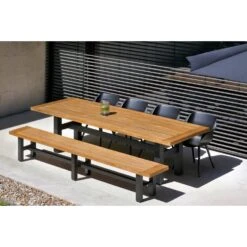 Hartman Yasmani Bank - 300x47 Cm. - Black -Beliani Winkel 1000084622 0102