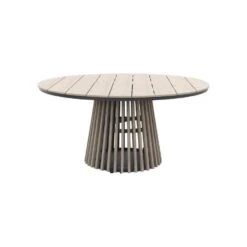 Trinxa Ronde Tuintafel Ø148 Cm. - Lichtgrijs