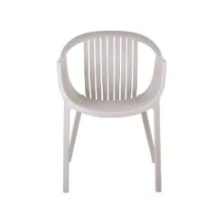 Beliani Eetkamerstoel NAPOLI - Beige Synthetisch Materiaal -Beliani Winkel 1000086371 0104