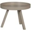 WOOOD Bijzettafel Buiten Sunny - Metaal - Mist - 45x60x60