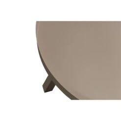 WOOOD Bijzettafel Buiten Sunny - Metaal - Mist - 35x80x80 -Beliani Winkel 1000086622 0103