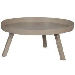 WOOOD Bijzettafel Buiten Sunny - Metaal - Mist - 35x80x80