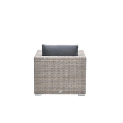 Garden Impressions Tennessee Loungestoel Vintage Willow -texfiber -Beliani Winkel 1000087173 0102