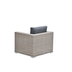 Garden Impressions Tennessee Loungestoel Vintage Willow -texfiber -Beliani Winkel 1000087173 0103