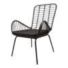 DS4U® Modo Rieten Lounge - Wicker - Zwart
