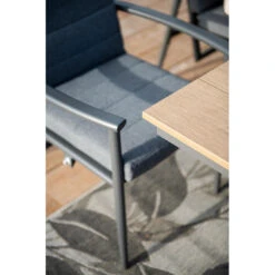 Garden Impressions Jerone Tuinstoel Verstelbaar - Donker Grijs 6 Garden Impressions Jerone Tuinstoel Verstelbaar - Donker Grijs -Beliani Winkel 1000088270 0103