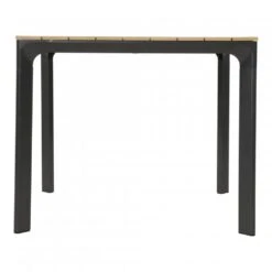 Arezzo Tuintafel Vierkant - Hout - Bruin 6 Arezzo Tuintafel Vierkant - Hout - Bruin -Beliani Winkel 1000088280 0102