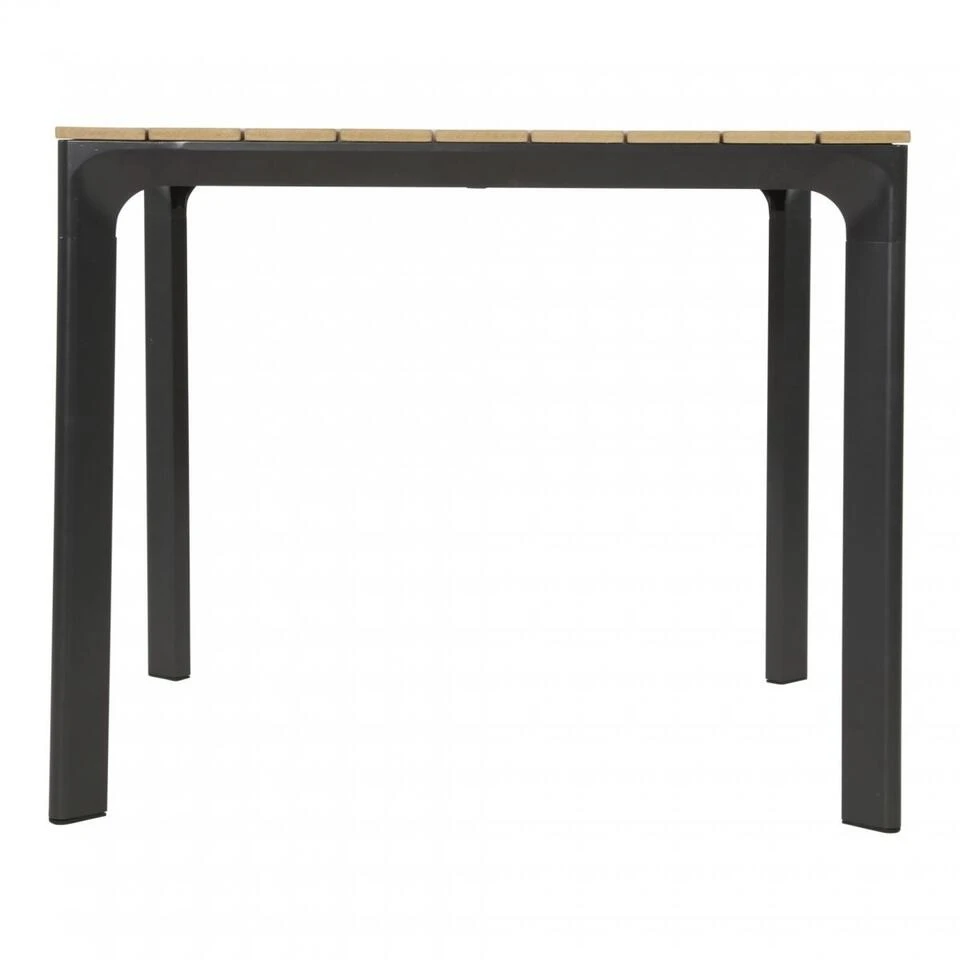 Arezzo Tuintafel Vierkant - Hout - Bruin 3 Arezzo Tuintafel Vierkant - Hout - Bruin - Afbeelding 3