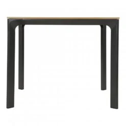 Arezzo Tuintafel Vierkant - Hout - Bruin 7 Arezzo Tuintafel Vierkant - Hout - Bruin -Beliani Winkel 1000088280 0103