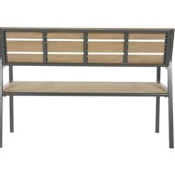 Arezzo Tuinbank 120cm - Hout - Bruin 6 Arezzo Tuinbank 120cm - Hout - Bruin -Beliani Winkel 1000091506 0102