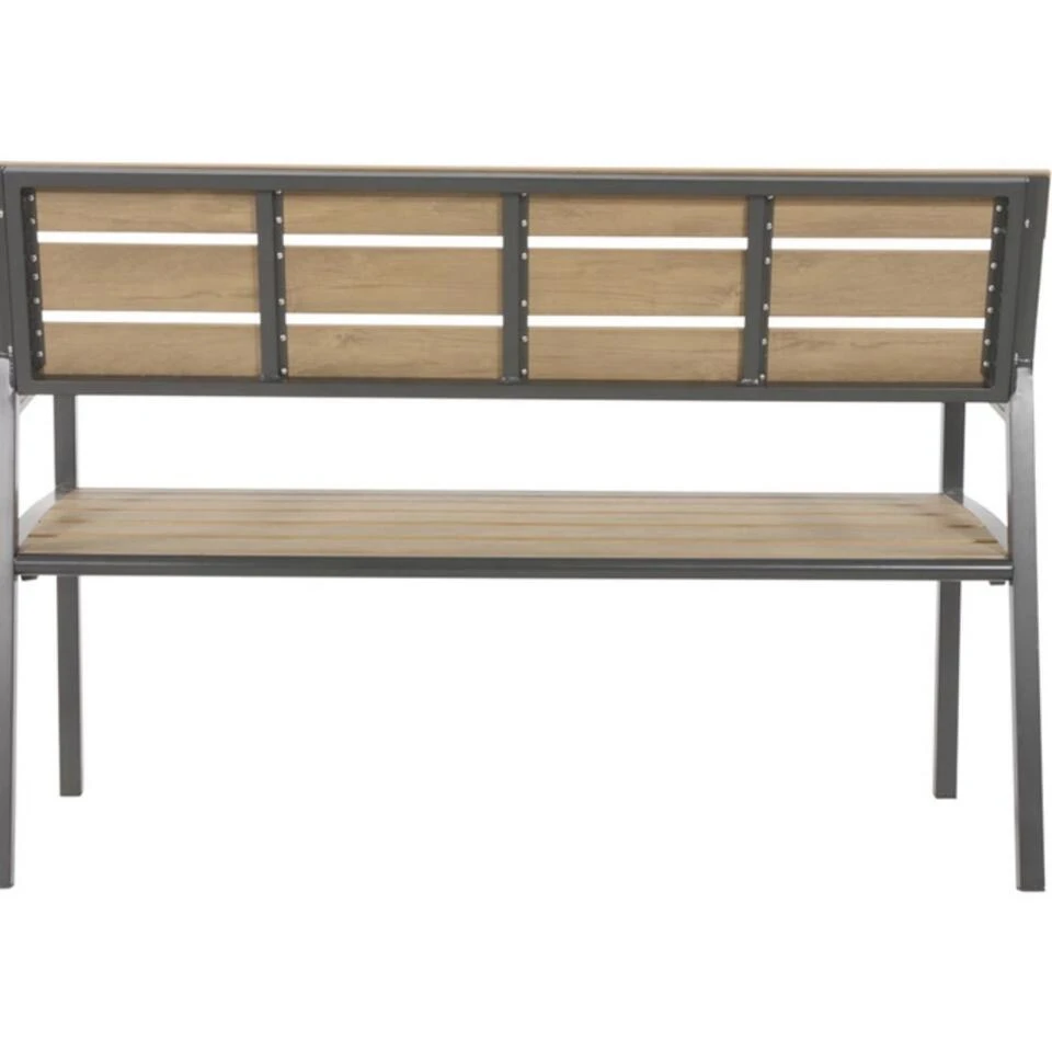 Arezzo Tuinbank 120cm - Hout - Bruin 3 Arezzo Tuinbank 120cm - Hout - Bruin - Afbeelding 3